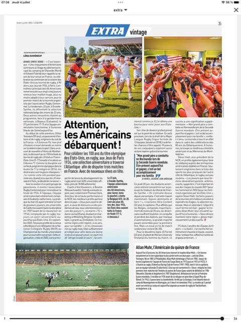 Extrait d'un article du magazine "Extra vintage"